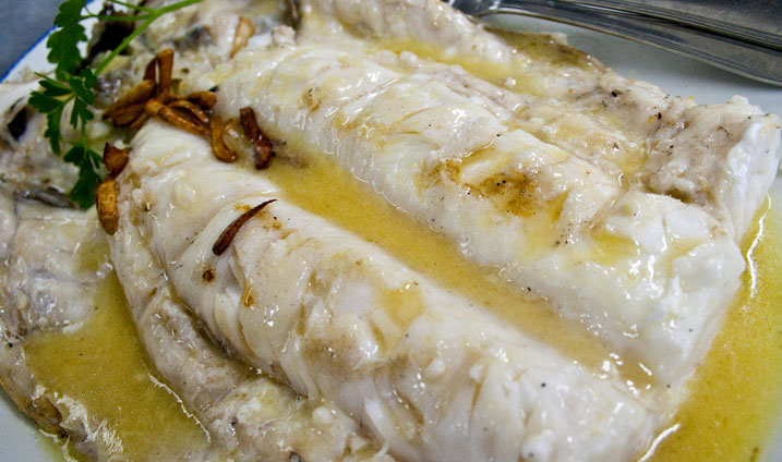 Merluza a la brasa. Alai Taberna